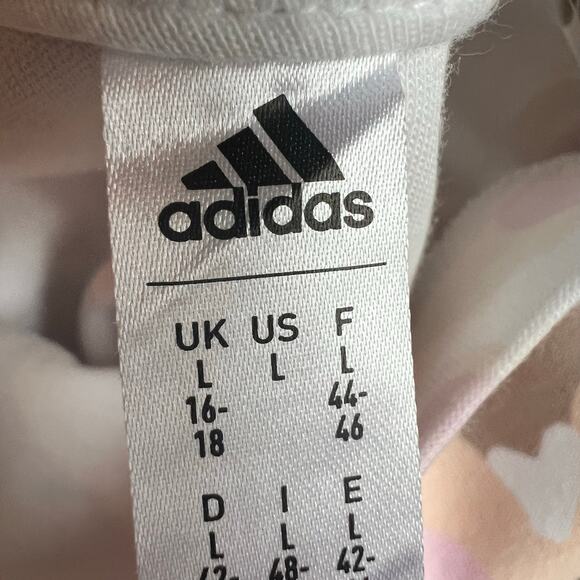 Adidas Womens Graphic Sweatshirt Pastel Camo Size Large Camouflage pullover - Picture 3 of 11